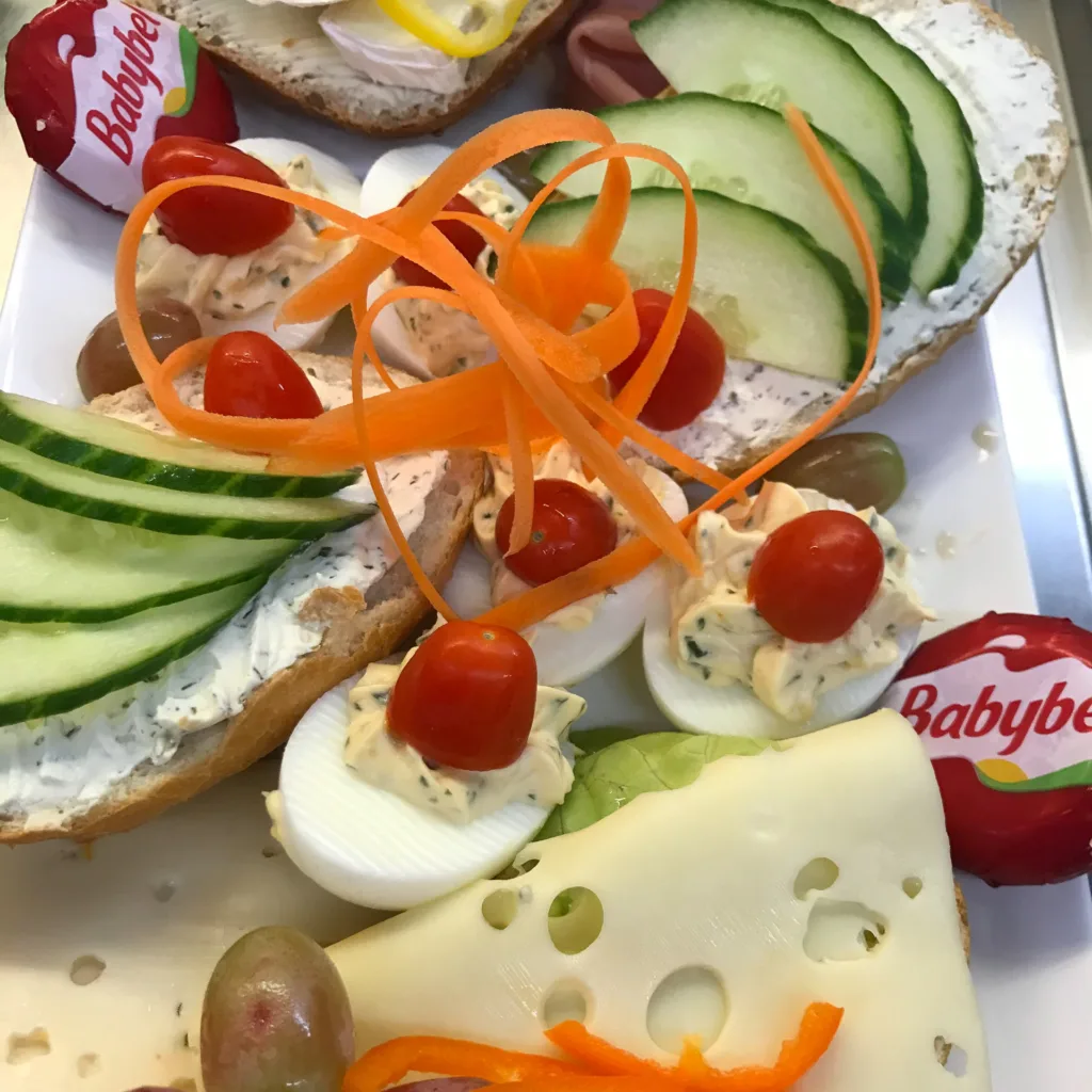 Käseplatte für Frühstück im Schumachers Landhaus