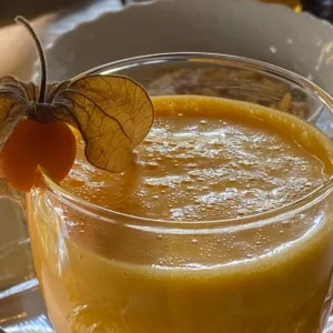 Glas frisch gepresster Orangensaft