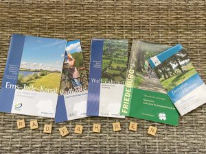 Verschiedene Radkarten aus der Region Friedeburg Ostfriesland