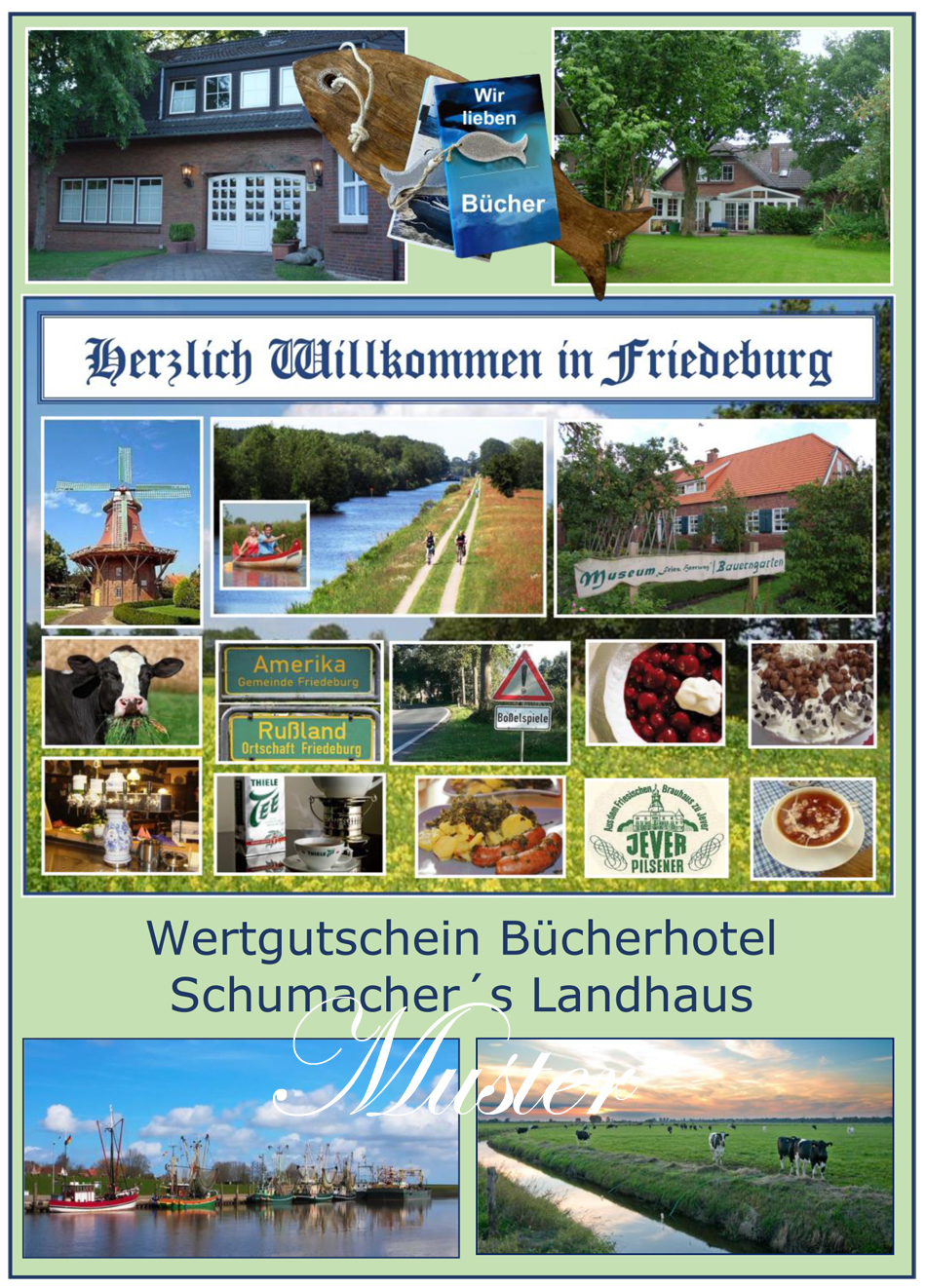 Deckblatt Hotelgutschein Schumachers Landhaus